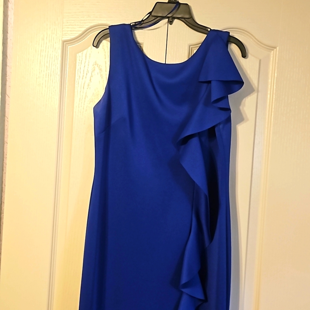 Royal Blue Long Dress